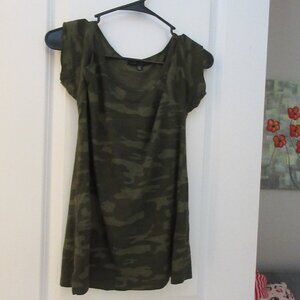 Sanctuary X-Small Camouflage T-Shirt